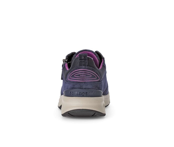 Gabor Sneaker Low Blau - Materialmix Leder/Lederimitat