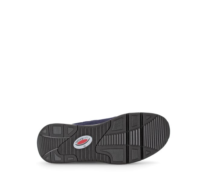 Gabor Sneaker Low Blau - Materialmix Leder/Lederimitat