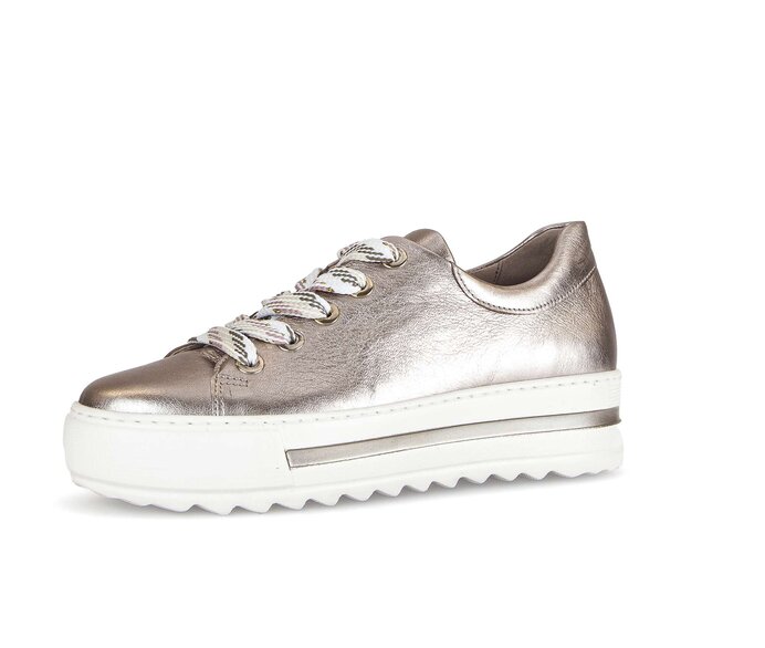 Gabor Sneaker Low Gold - Effektleder