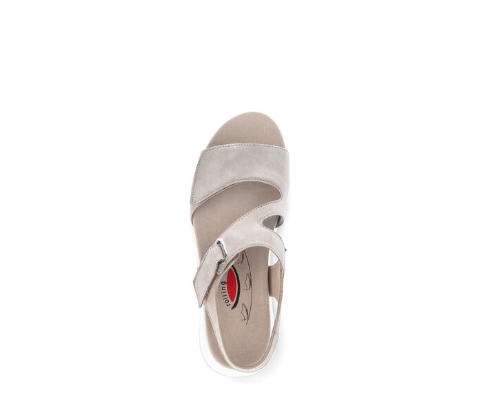 Gabor Trekkingsandale Beige - Rauleder
