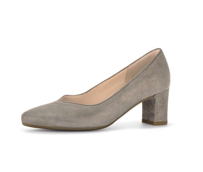 Gabor Eleganter Pumps Grau - Effektleder