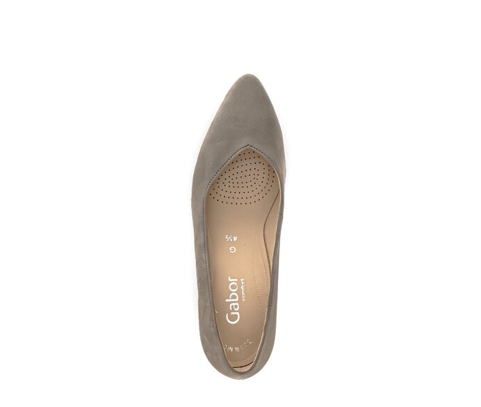 Gabor Eleganter Pumps Grau - Effektleder