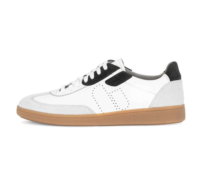 Pius Gabor Sneaker Low Weiß - Rauleder