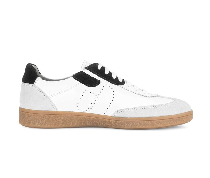 Pius Gabor Sneaker Low Weiß - Rauleder