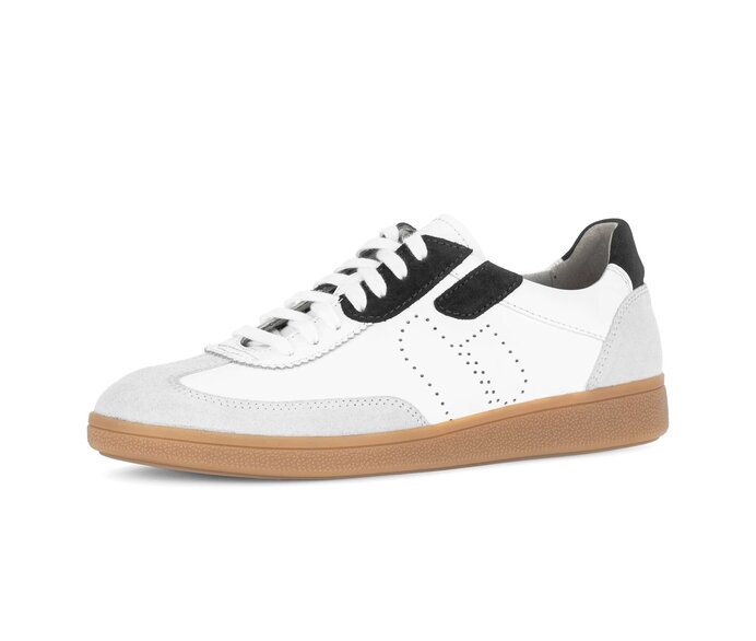Pius Gabor Sneaker Low Weiß - Rauleder