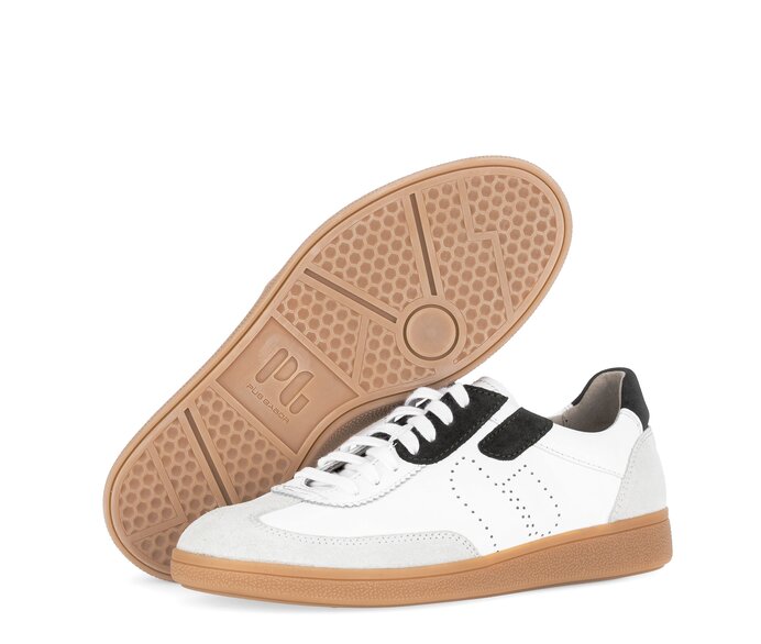 Pius Gabor Sneaker Low Weiß - Rauleder