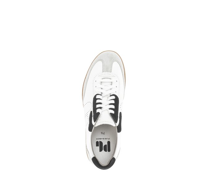 Pius Gabor Sneaker Low Weiß - Rauleder