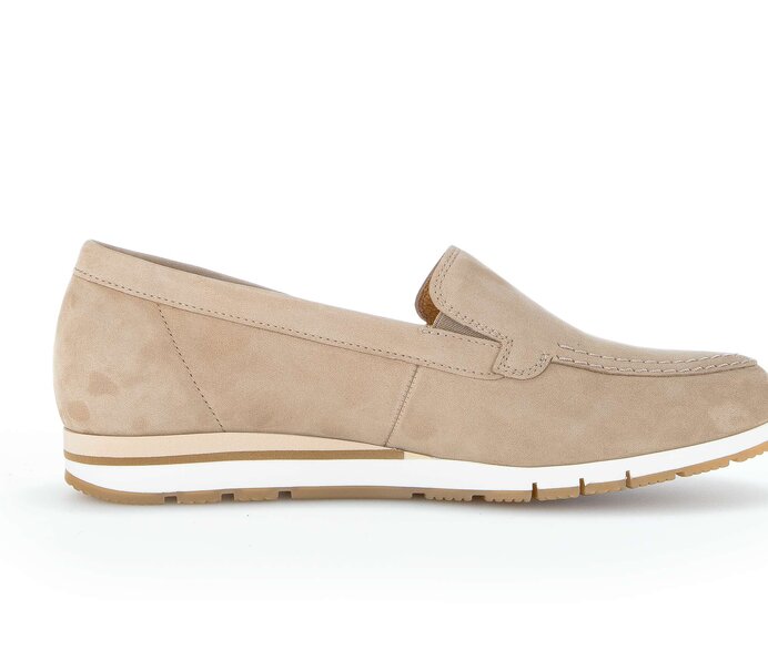Gabor Slipper Beige - Rauleder