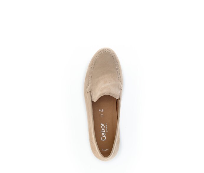 Gabor Slipper Beige - Rauleder