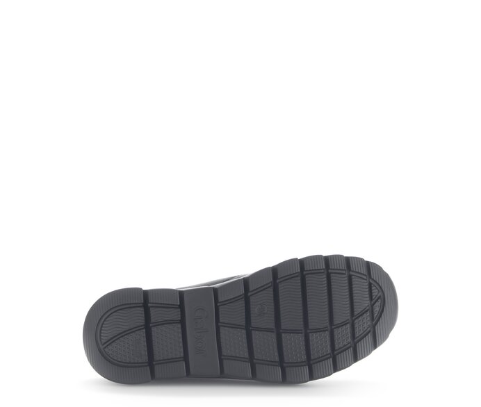 Gabor Sneaker Low Schwarz - Glattleder