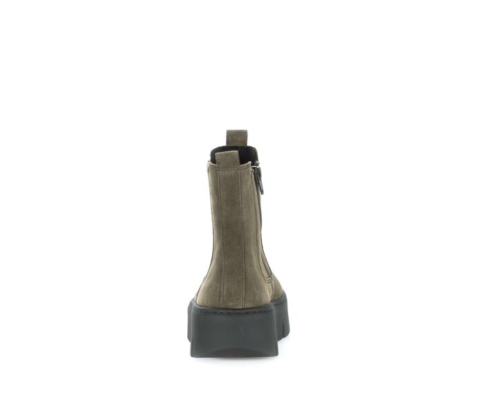 Gabor Chelsea Boot Grün - Rauleder