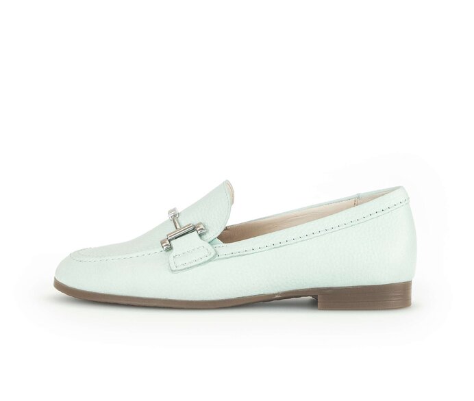 Gabor Slipper Grün - Glattleder