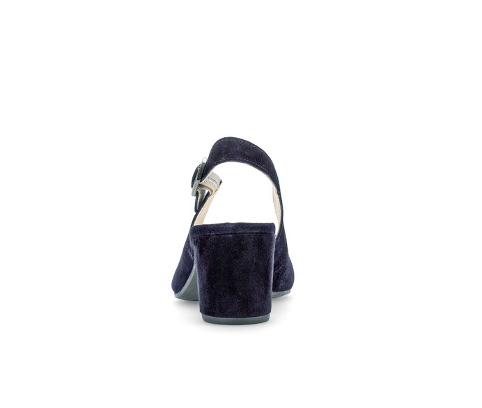Gabor Slingpumps Blau - Rauleder