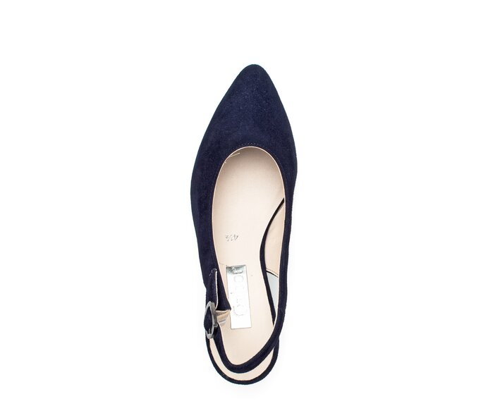 Gabor Slingpumps Blau - Rauleder
