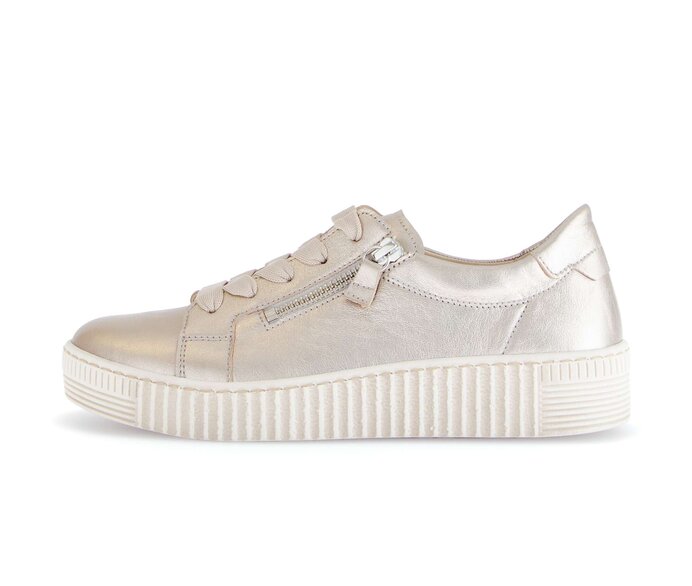 Gabor Sneaker Low Gold - Effektleder
