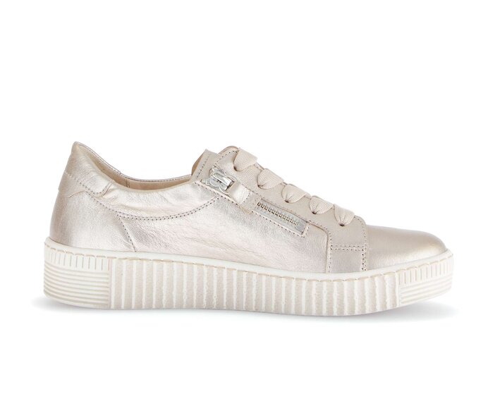 Gabor Sneaker Low Gold - Effektleder
