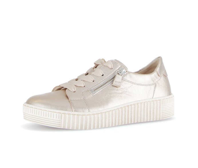 Gabor Sneaker Low Gold - Effektleder