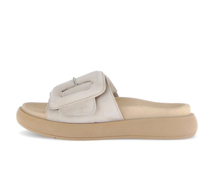 Gabor Pantolette Beige - Rauleder