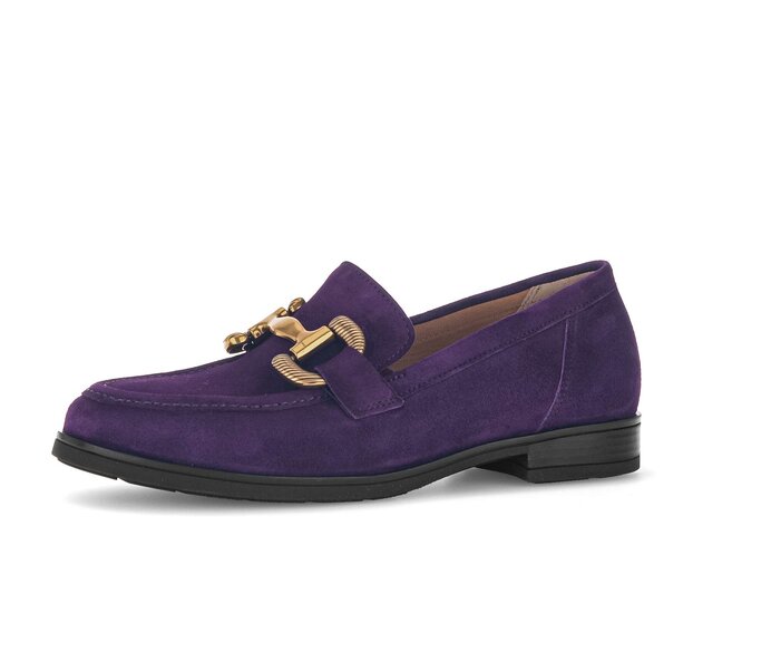 Gabor Slipper Lila - Rauleder