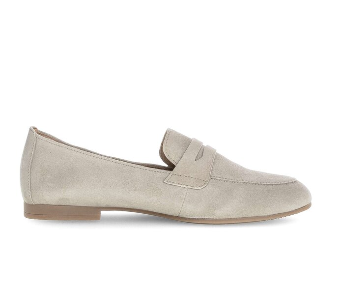 Gabor Slipper Grau - Rauleder