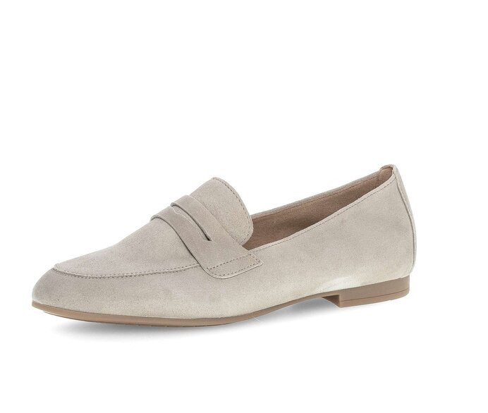 Gabor Slipper Grau - Rauleder