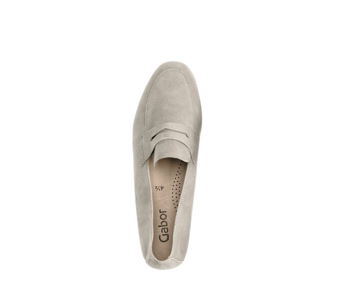 Gabor Slipper Grau - Rauleder