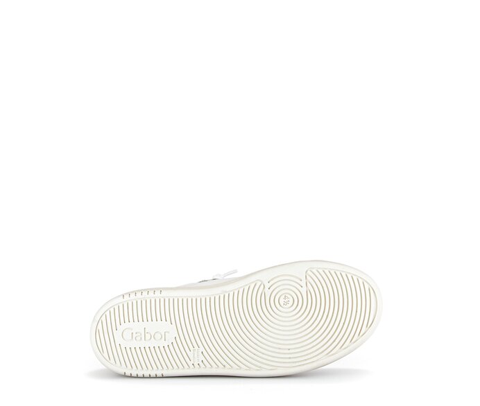 Gabor Sneaker Low Creme - Materialmix Leder