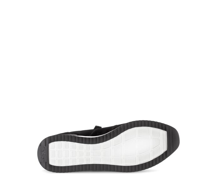 Gabor Sneaker Low Schwarz - Rauleder