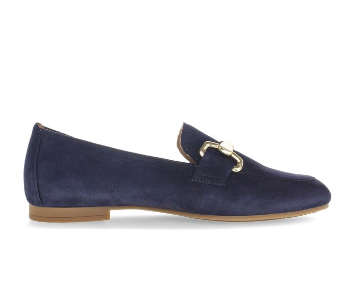 Gabor Slipper Blau - Rauleder