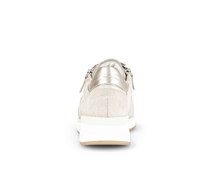 Gabor Sneaker Low Beige - Materialmix Leder/Lederimitat