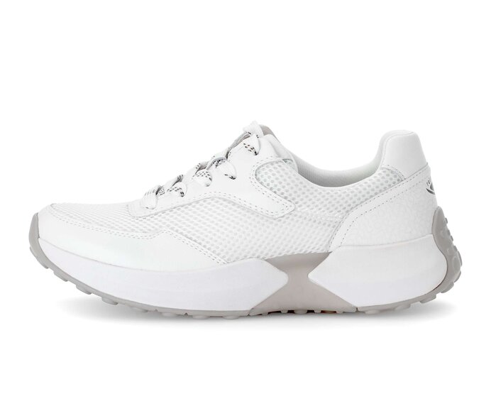 Gabor Sneaker Low Weiß - Materialmix Leder/Lederimitat