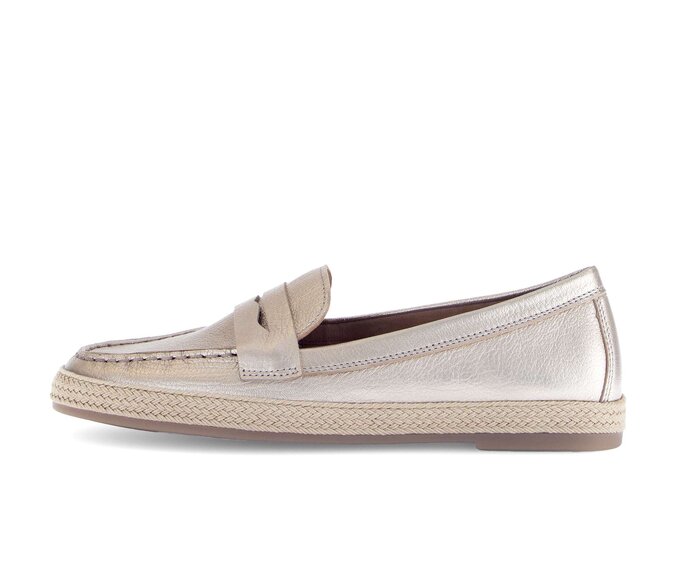 Gabor Slipper Gold - Effektleder