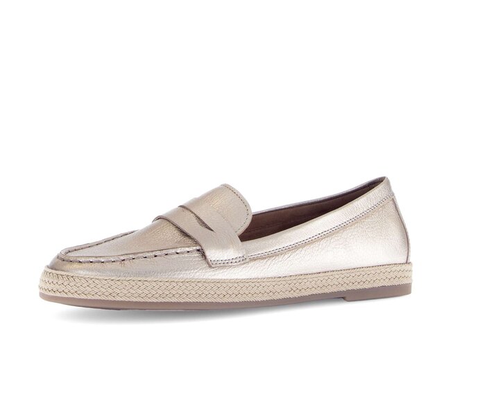 Gabor Slipper Gold - Effektleder