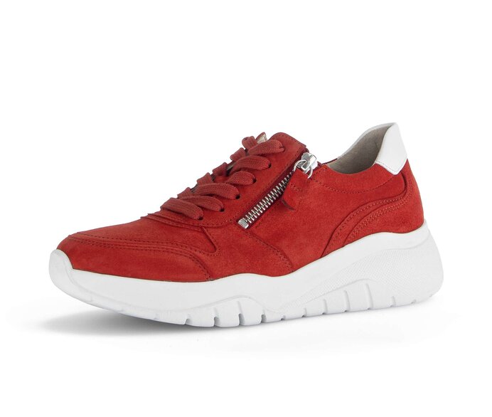 Gabor Sneaker Low Rot - Rauleder