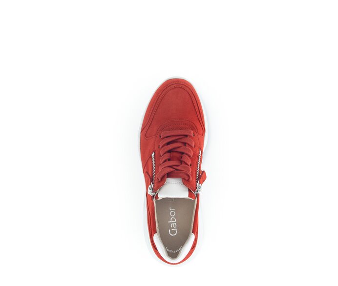 Gabor Sneaker Low Rot - Rauleder
