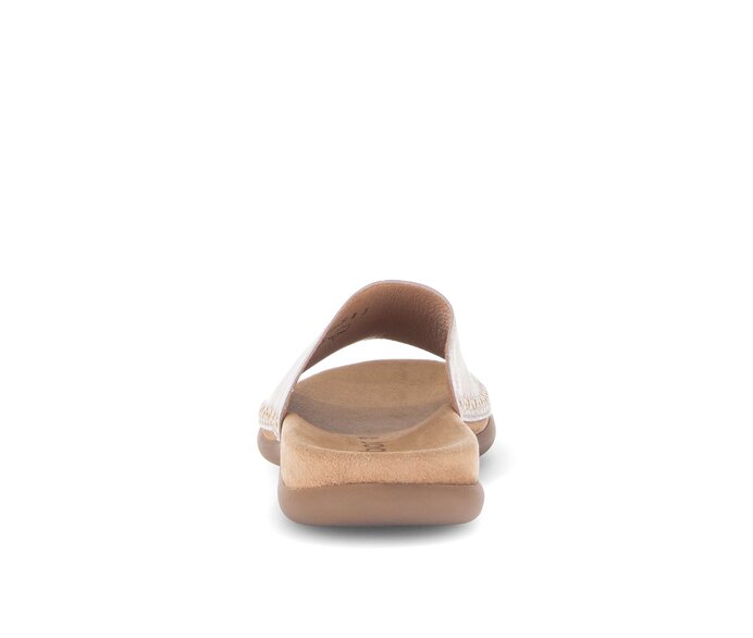 Gabor Pantolette Gold - Effektleder