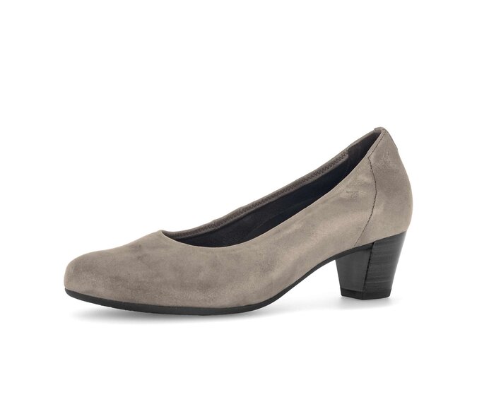 Gabor Eleganter Pumps Grau - Effektleder
