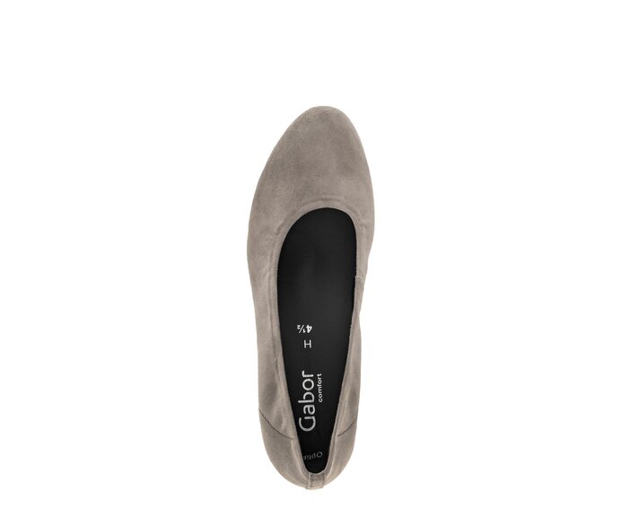 Gabor Eleganter Pumps Grau - Effektleder