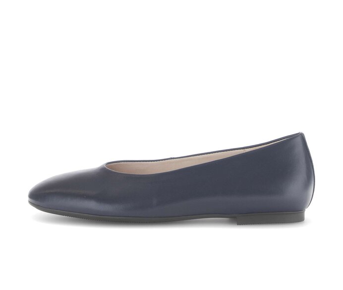 Gabor Eleganter Ballerina Blau - Glattleder