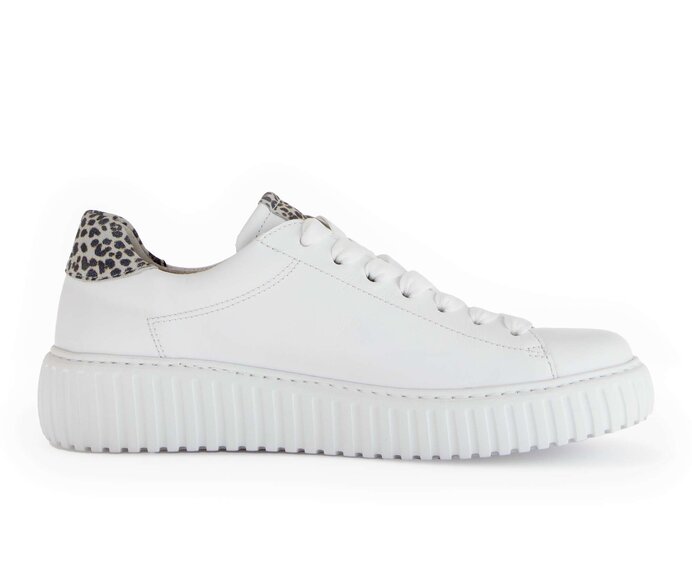 Gabor Sneaker Low Weiß - Materialmix Leder