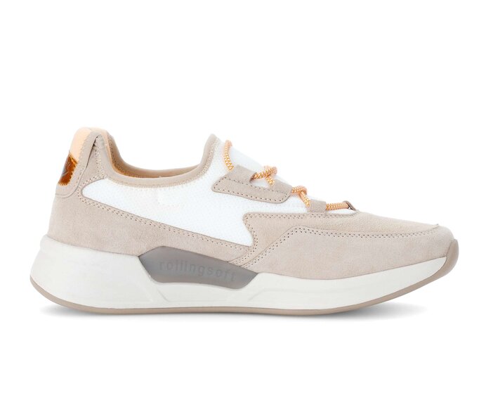 Gabor Sneaker Low Beige - Materialmix Leder/Lederimitat