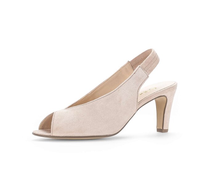 Gabor Peeptoes Rosa - Rauleder