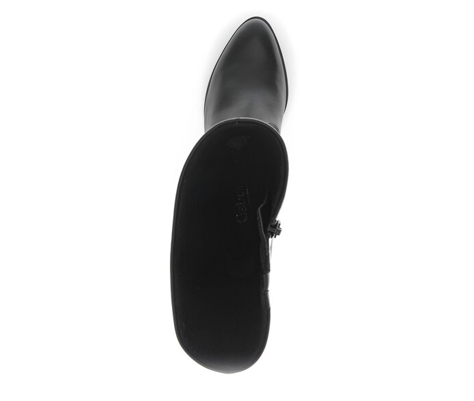 Gabor Elegante Stiefelette Schwarz - Glattleder