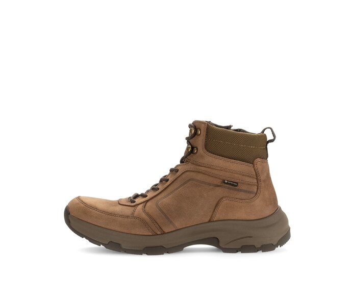 Pius Gabor Sportlicher Stiefel Braun - Materialmix Leder/Textil
