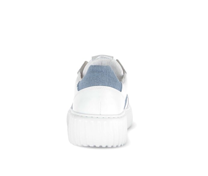 Gabor Sneaker Low Weiß - Materialmix Leder/Lederimitat