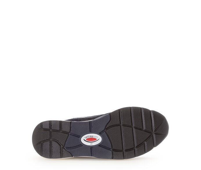 Gabor Sneaker Low Blau - Materialmix Leder/Lederimitat