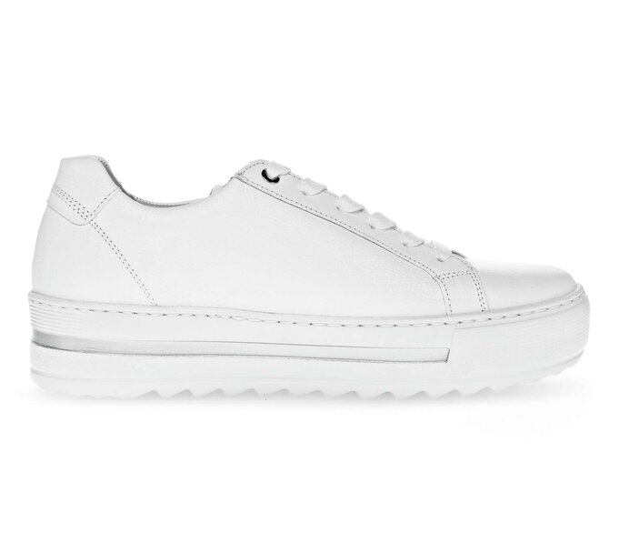Gabor Sneaker Low Weiß - Glattleder