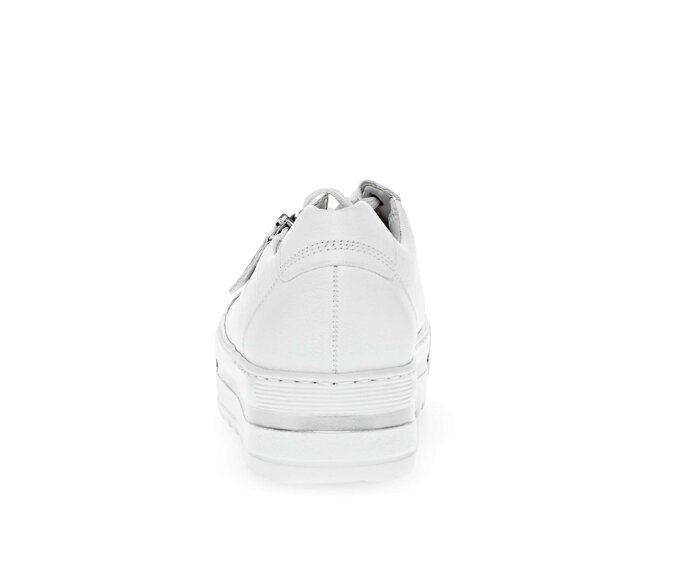 Gabor Sneaker Low Weiß - Glattleder