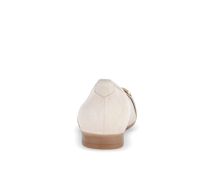 Gabor Eleganter Ballerina Beige - Rauleder