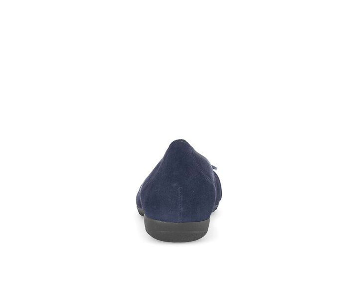 Gabor Sportliche Ballerina Blau - Rauleder